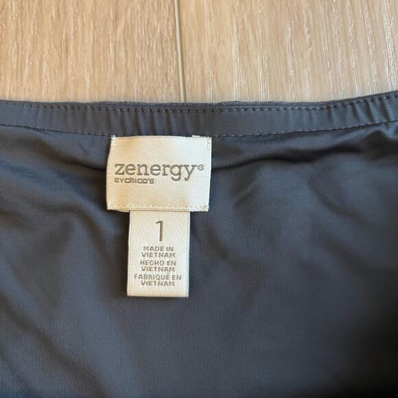 Chico’s Zenergy Women’s Gray Leggings Size M - Picture 3 of 9